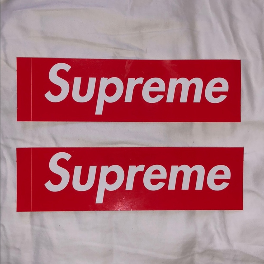 Supreme stickers